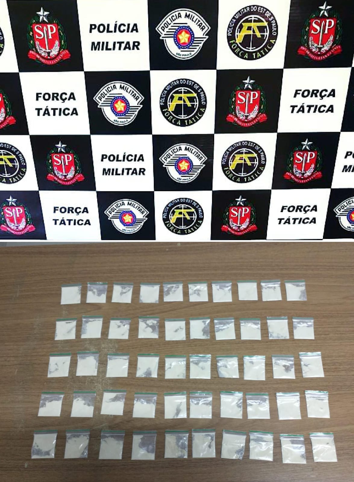 Traficante é preso no centro de Araçatuba pela Força Tática.