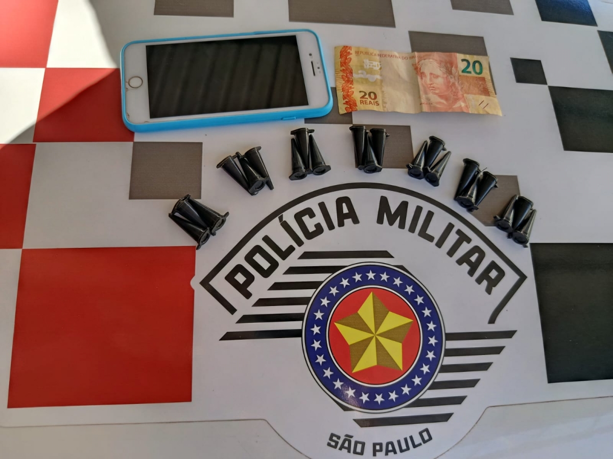 PM apreende menor por tráfico de drogas