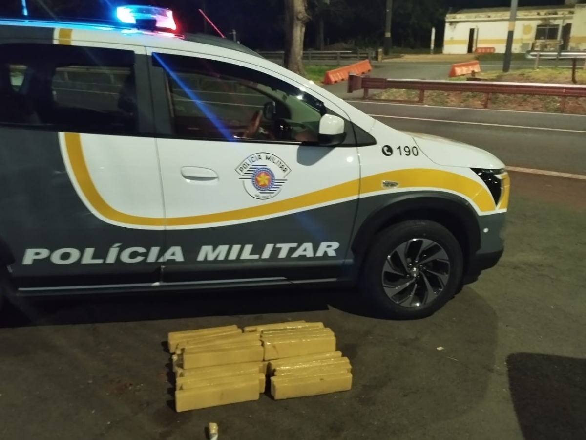 Mais um traficante preso pela Polícia Rodoviária, em Castilho
