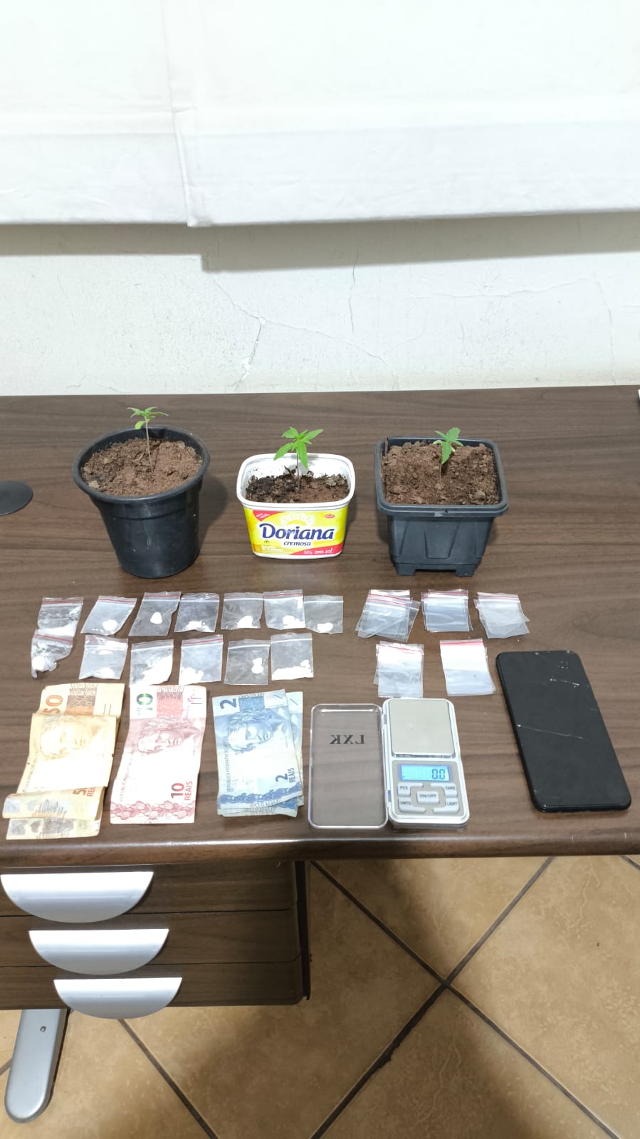 Traficante é preso pela Polícia Militar, em General Salgado.