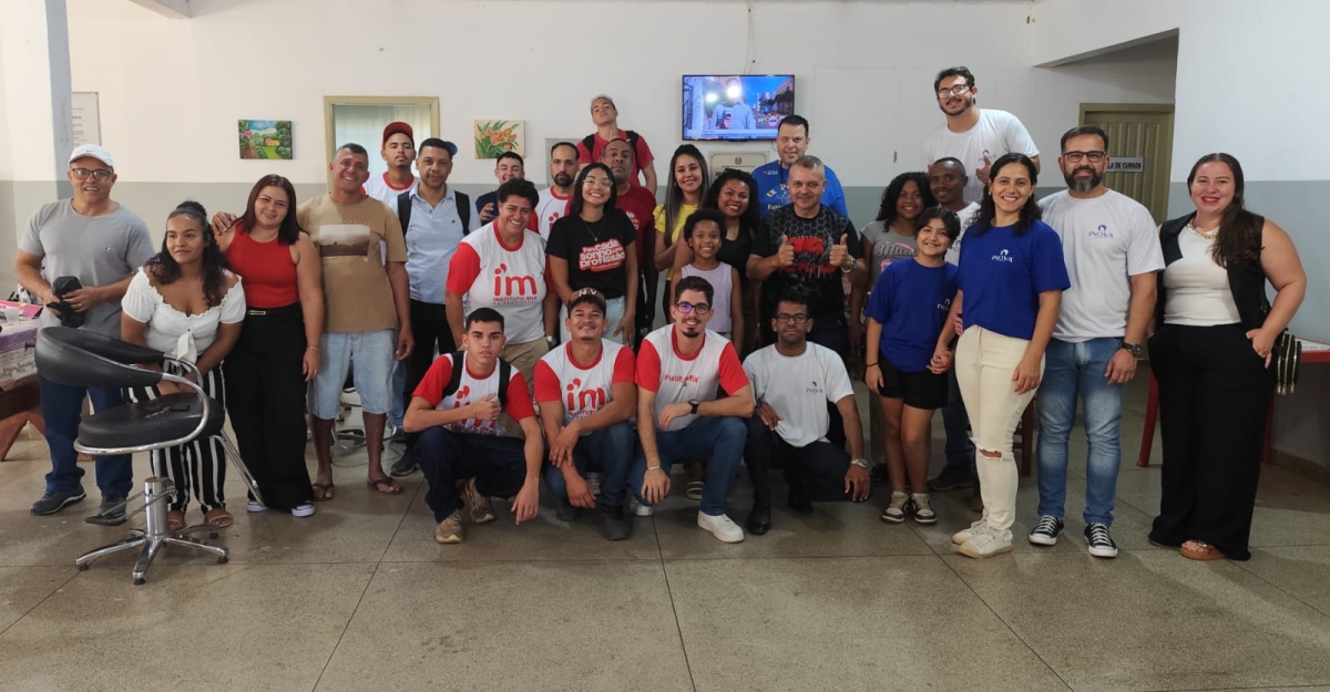 Sargento Ramos promove mais um dia de solidariedade e transformação em Vicentinópolis.