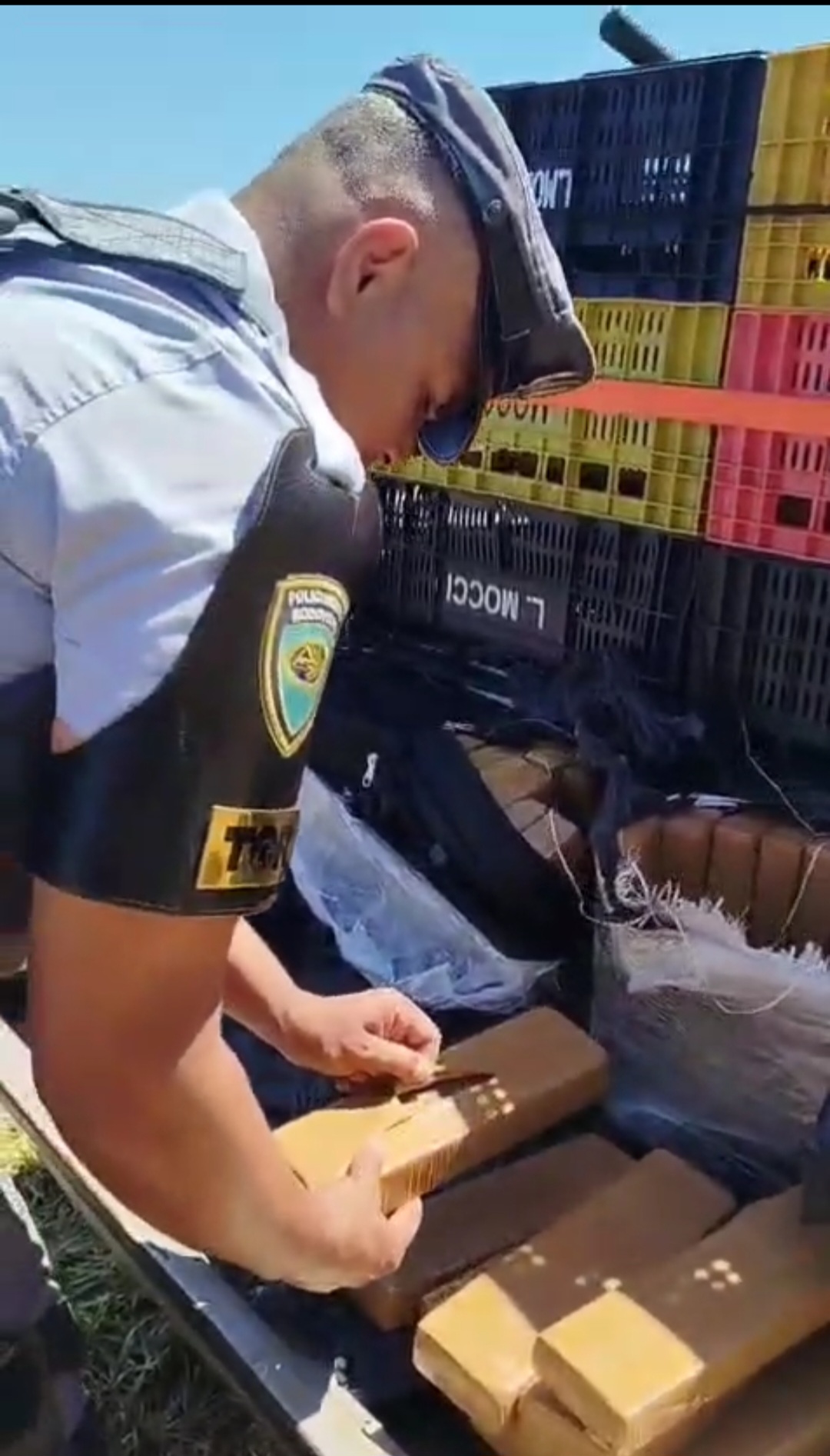 Traficante é preso pela TOR com 410kg de maconha em rodovia.