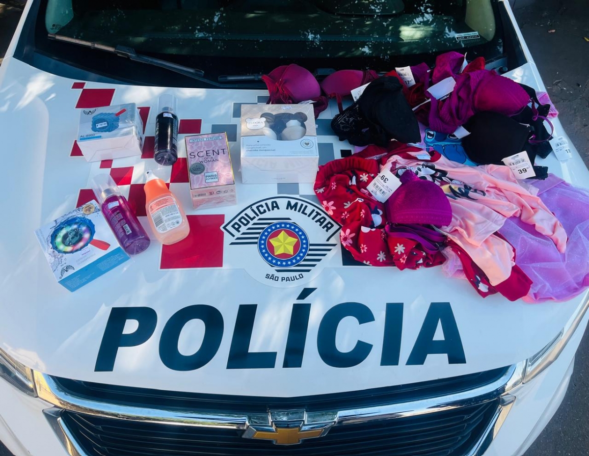 Casal furta comércio e vão juntos para a cadeia.